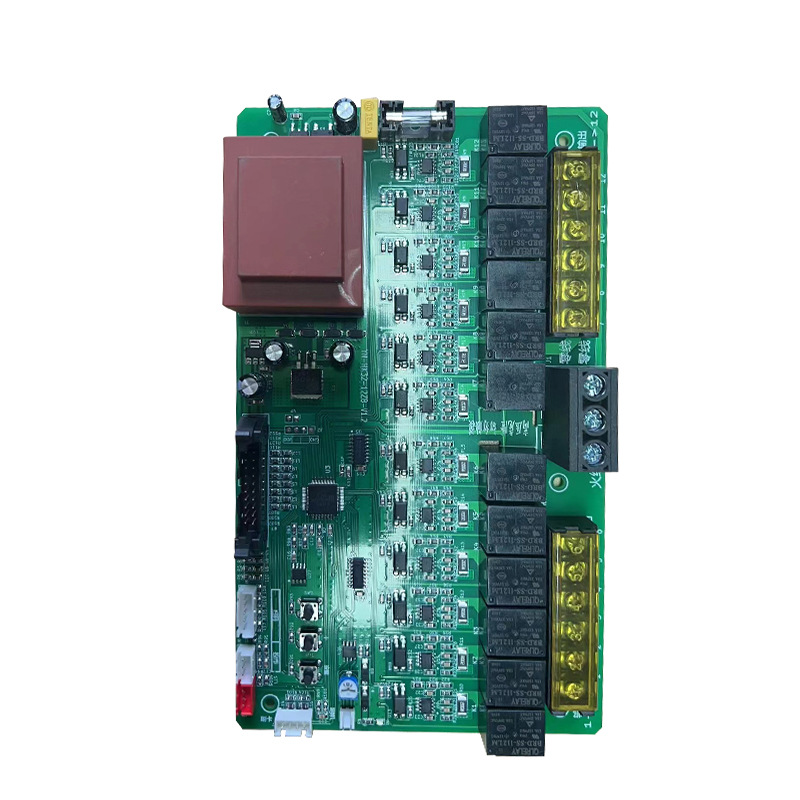 青海电瓶车12路充电桩PCBA电路板方案开发刷卡扫码控制板带后台小程序